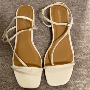 STRAPPY white sandals